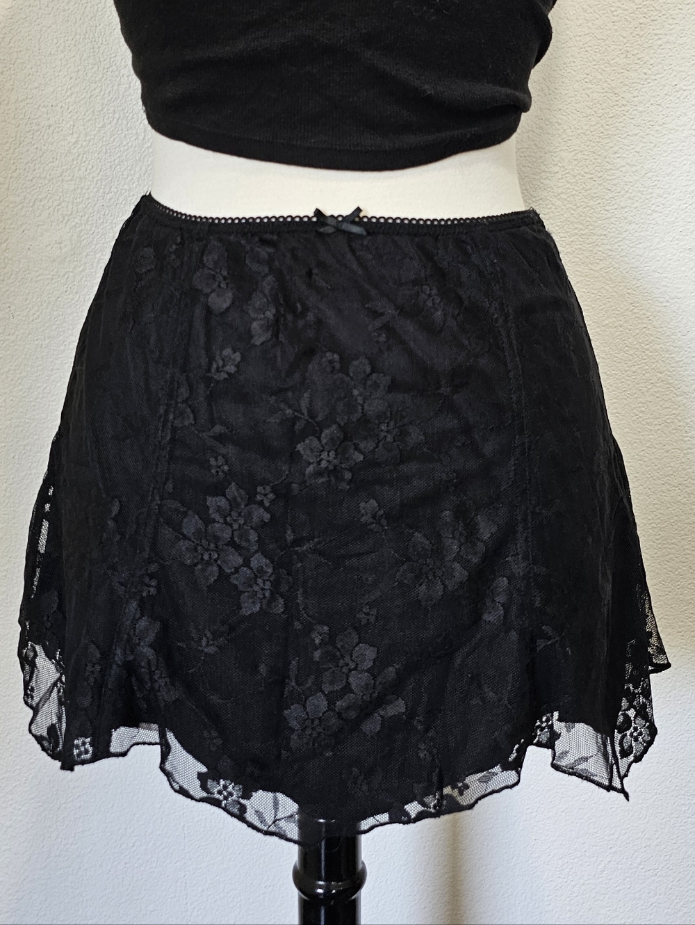 Urban Outfitters Black Lace Skirt